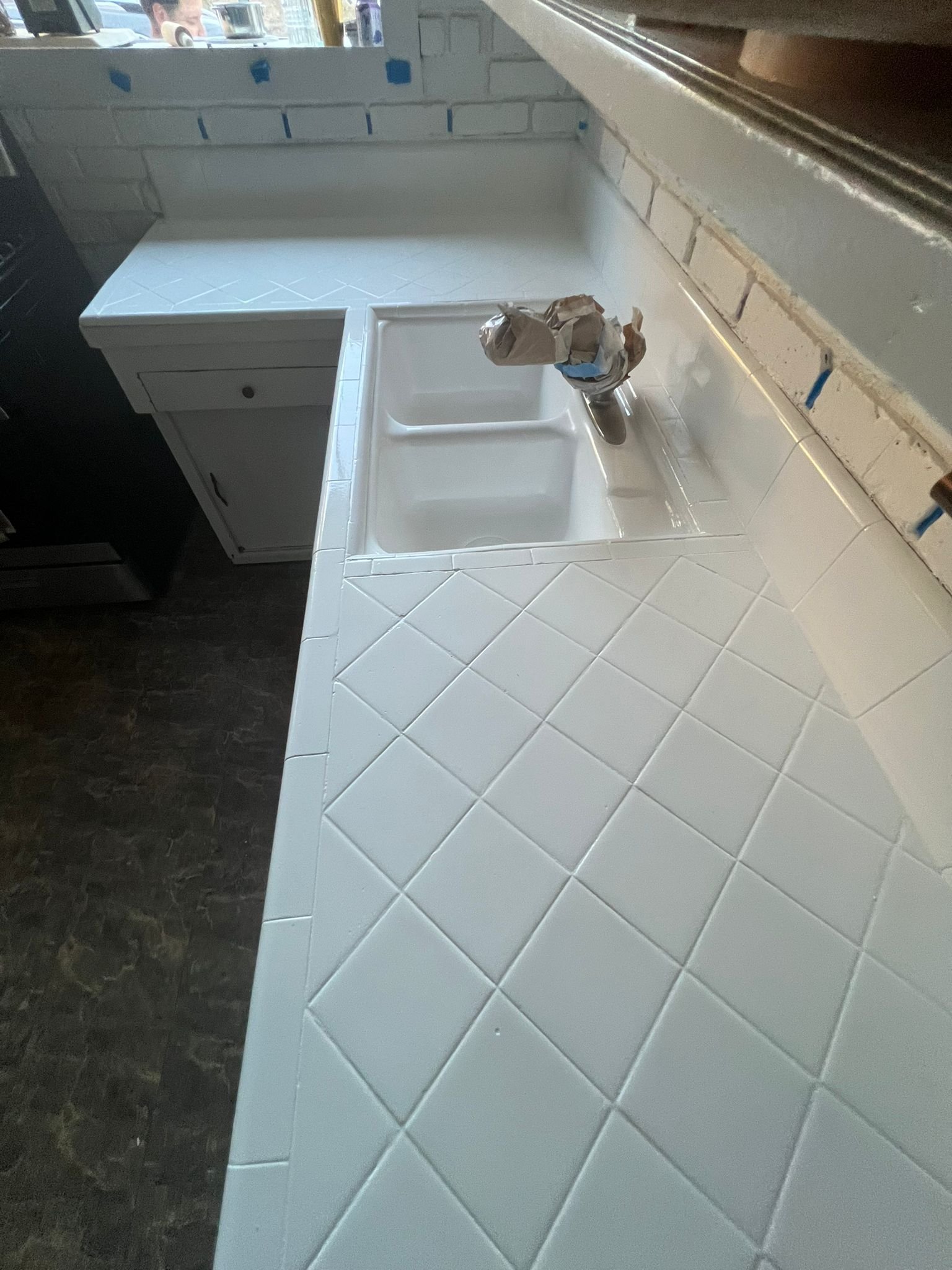 Finished countertop refinishing Long Beach