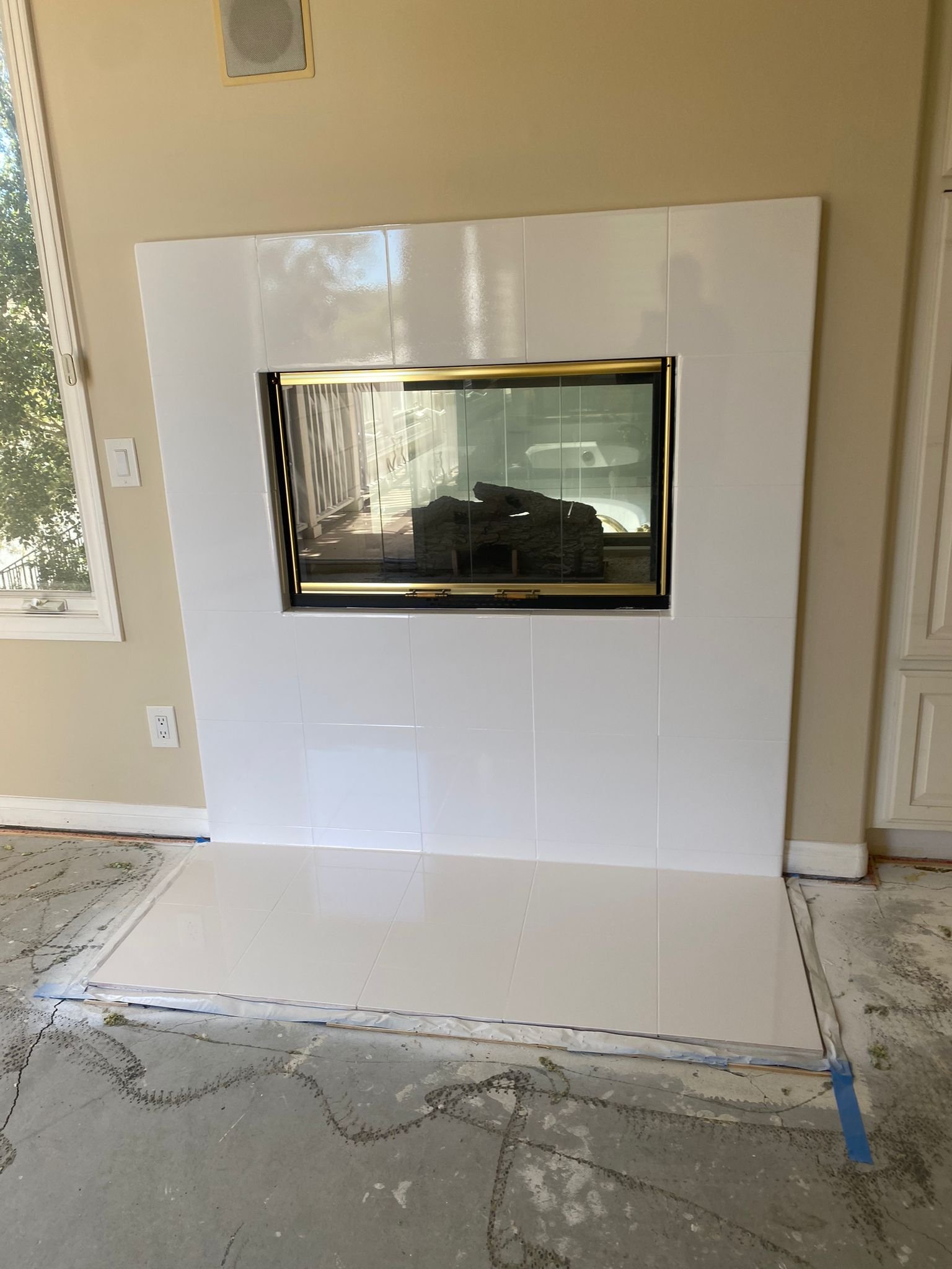 After reglazing - modern tile